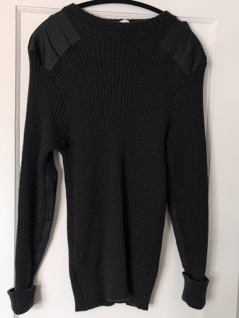 Unisex/Women's Vintage Green Military Sweater